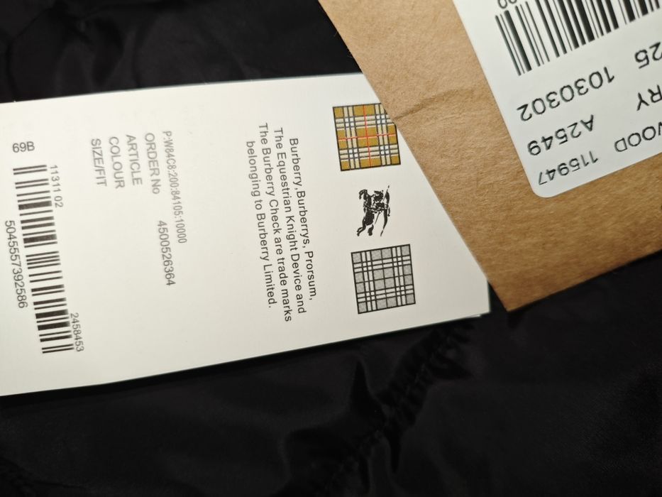 Geaca Burberry  neagra