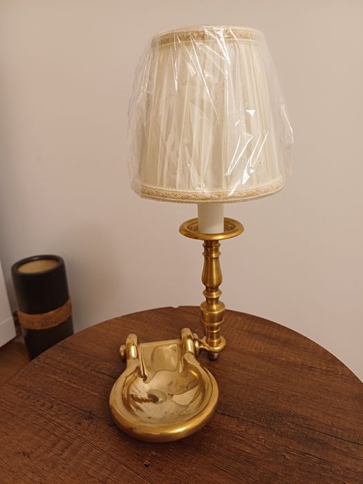 Accesoriu decorațiune lumina vintage colectie bronz Franța 1960