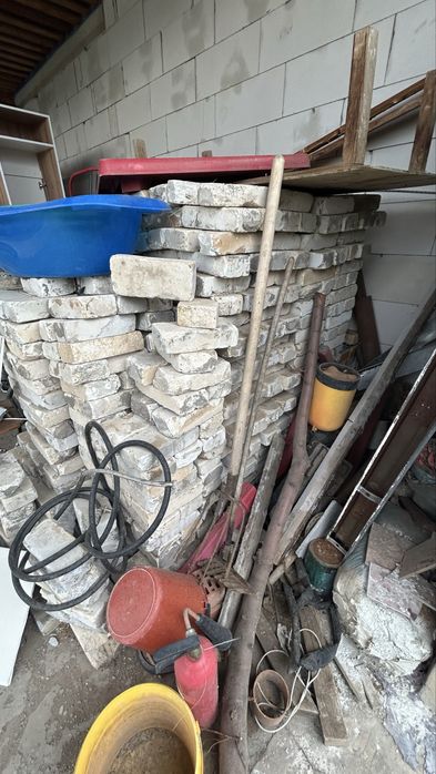 Б/у селикатные кирпичи, бесплатно