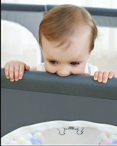 Детский манеж напольный усиленный Lecorner 200x180см | доставка