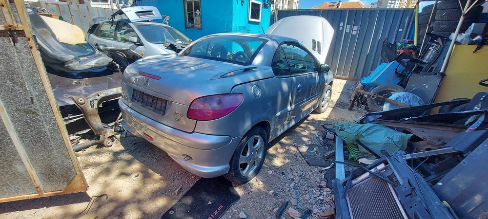 Peugeot 206 cc на части