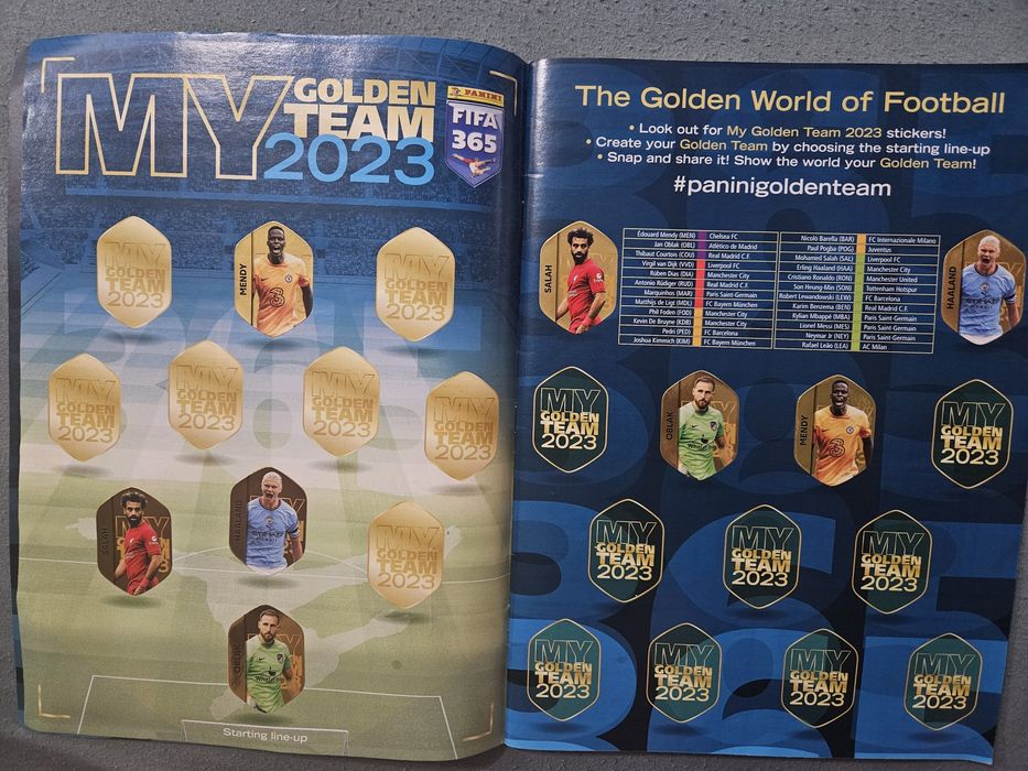 Album fotbal Panini fifa 365,anul 2023