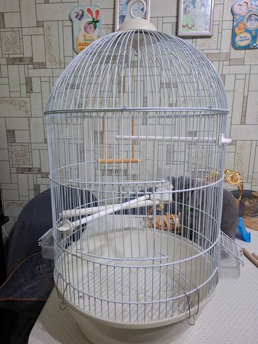 Срочно продам клетку для попугаев