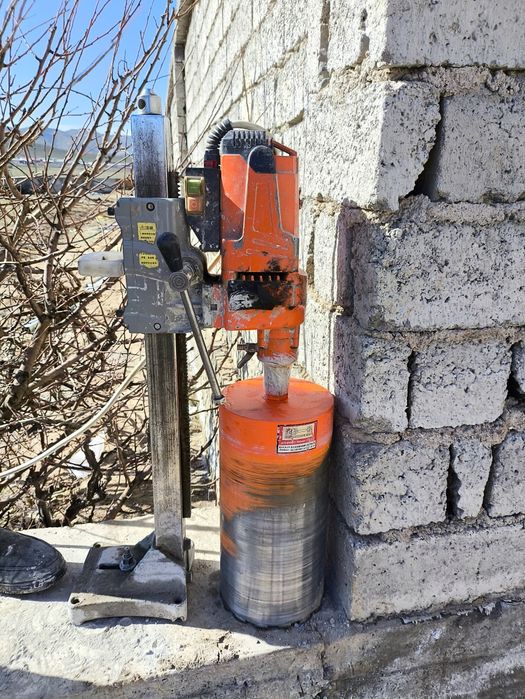 Beton buzush Бетон бузуш Перфаратор треншияа алмазное бур тунел