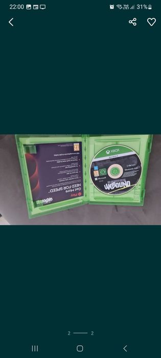 Joc Need For Speed Unbound pentru Xbox Series X nefolosit. Colecție sa