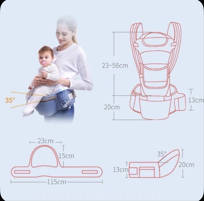 Эргорюкзак со спинкой SHIBKO