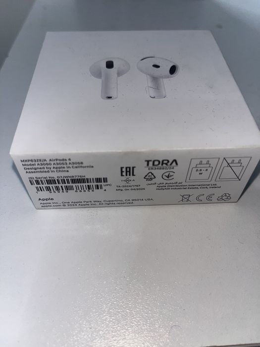 Air pods 4 новые оригинал