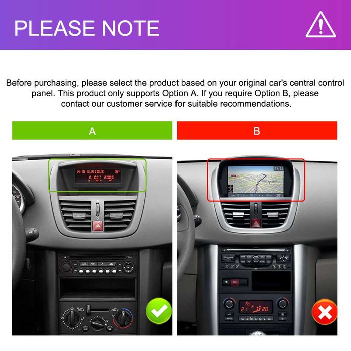 Navigatie Peugeot 207 2009 - 2013
