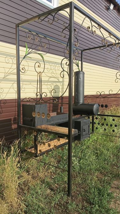 Мангальная зона совмещенная