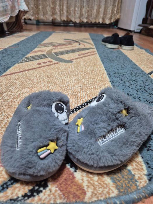 Тапочки детские теплые
