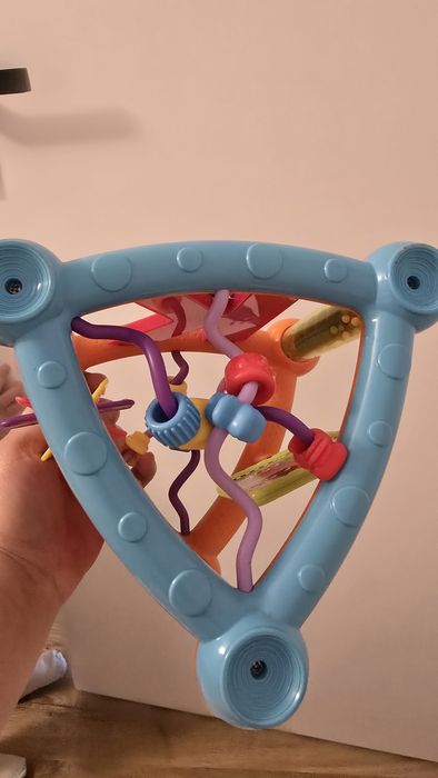 Крокодил за бутане с крачета с много други играчки