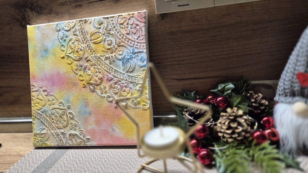 Картини 20/20 с релеф и маслени бои