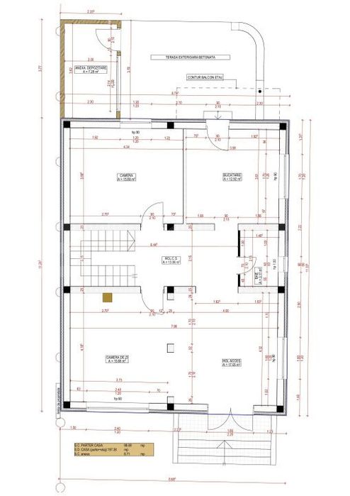 Casa de vanzare, 115.20 mp, zona Ghirodei