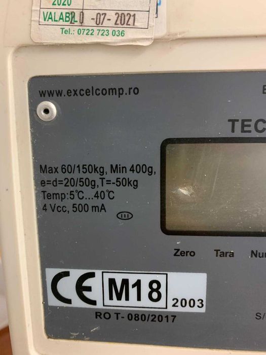 Vand cantar platforma 60/150 kg