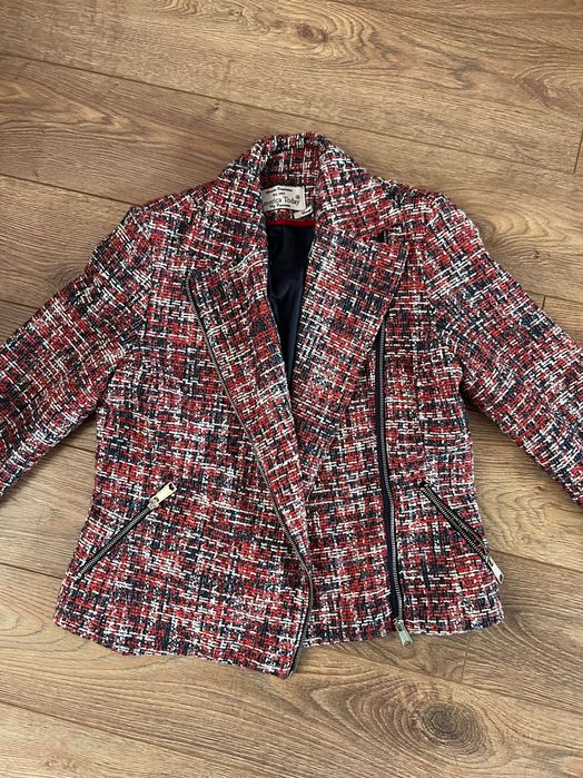 Преходно винено м рр с копчета-25,с цип червено и синьо-30 лв памук