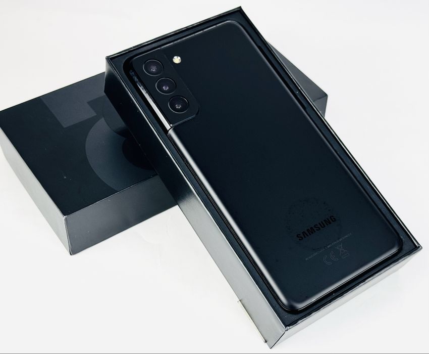 Samsung Galaxy S21 Plus 5G 128GB 8RAM Black Отличен! Гаранция!