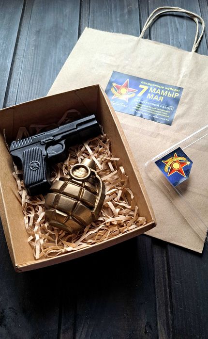 Подарки на 7 МАЯ! Набор мыла ручной работы, 2000тг!