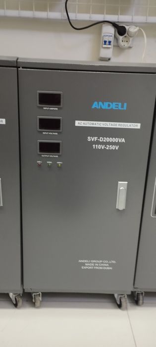 Стабилизатор напряжения Andeli Мощность: 20000 VA


Мощность: 30000 VA