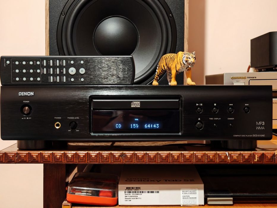 Denon DCD-510AE. O piesă rară, de top. CD/CD-R/CD-RW/MP3/WMA. Ca nou. Preț fix !