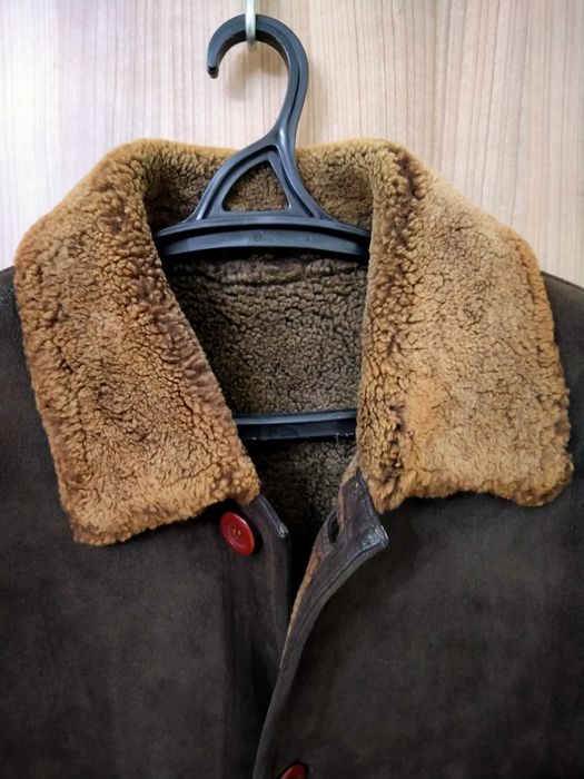 Дублёнка-зимняя-тёплая