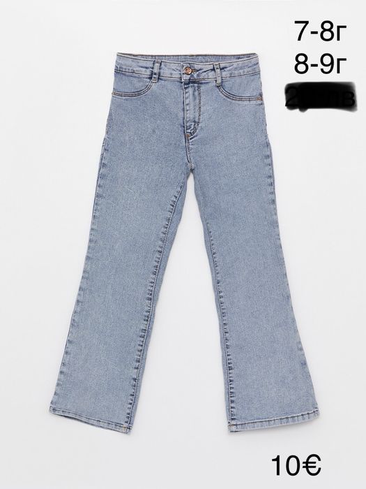 Нови поли, рокля, сукмани дънки, ученически чорапи 116, 122,128см