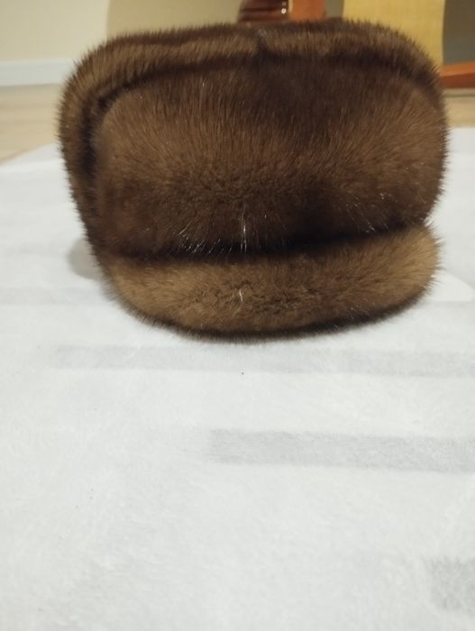 Шапка норковая мужская