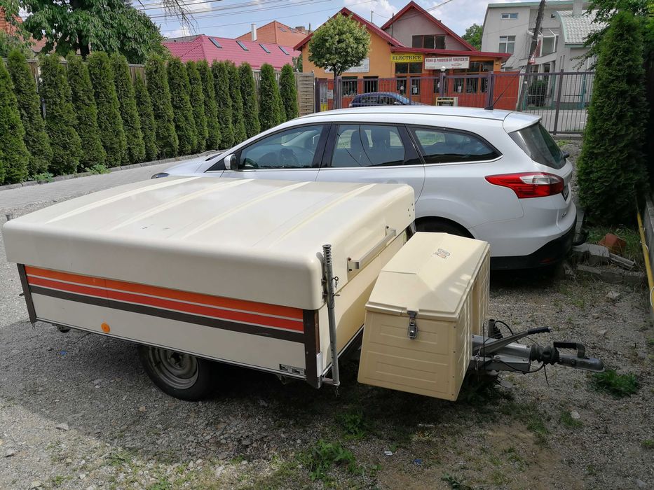 Cort trailer / rulota pliabila Stauferland 4 persoane