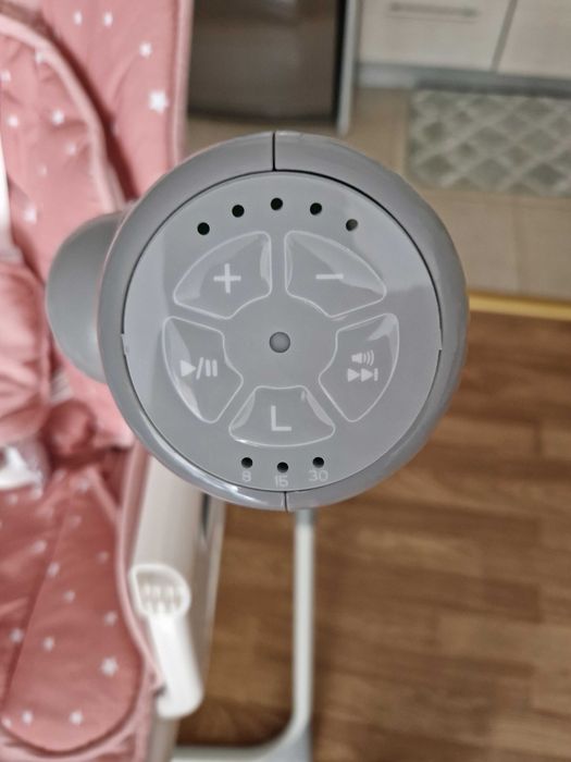 Столче за хранене - люлка Lorelli Ventura, Peach beige stars