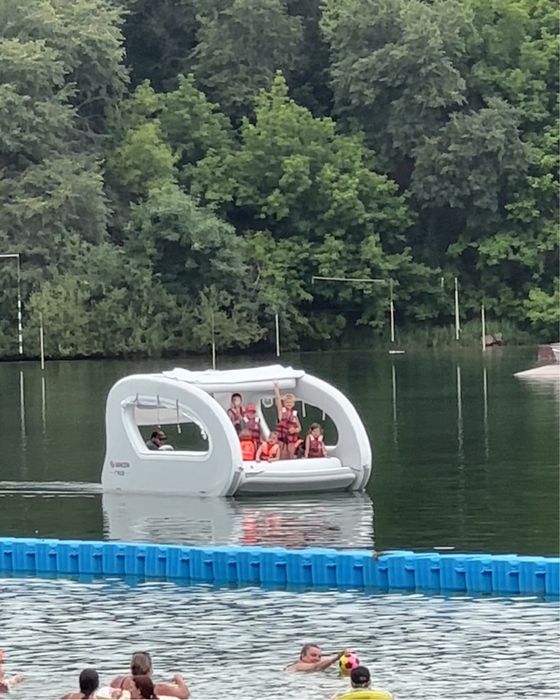 Электрический Катамаран надувной