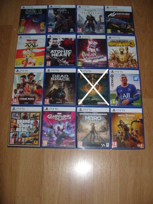 Игри за PlayStation 5, PS5 Част 1 - 15 € / 29,34лв за брой