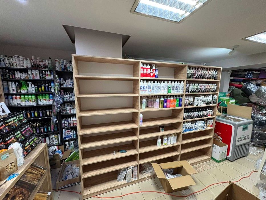 Стелажи за магазини и офиси, библиотеки