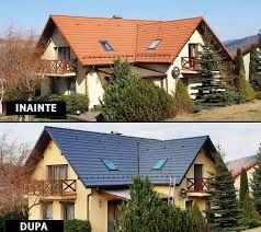 Acoperișuri rezidențiale tablă și dulgherie