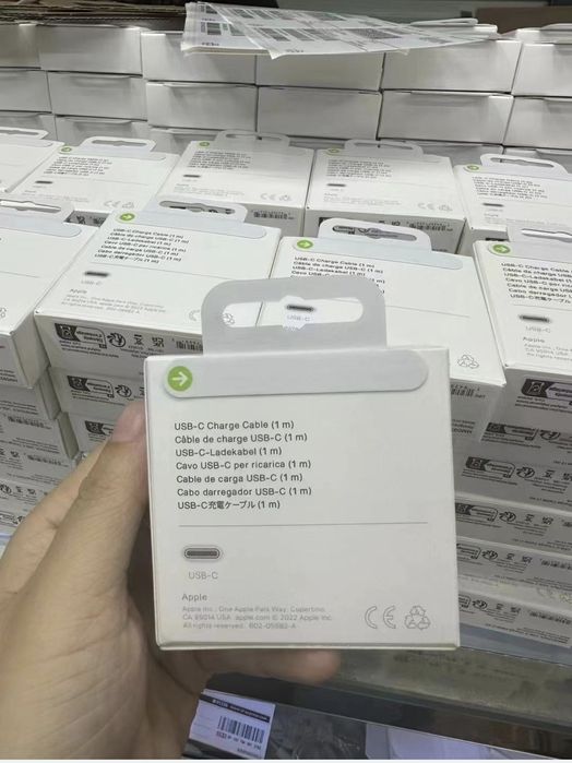 Cablu usb c to c nylon textil apple pentru  iPhone 15.16.17