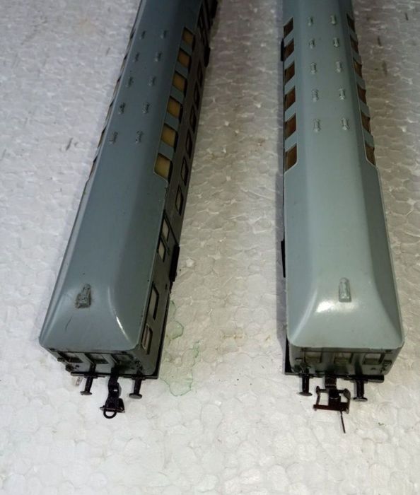 Vagon etajat TT trenulet electric scara 1:120