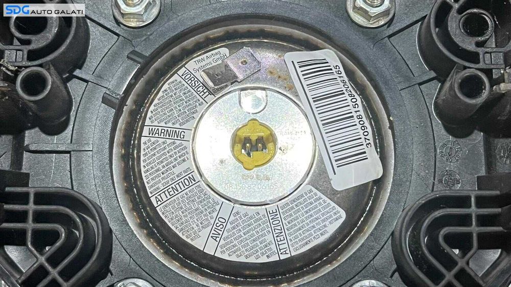 Airbag Volan Sofer in 3 Spite Ford Focus 2 2004 - 2010 Cod 4M51-A042B85-DF [LC1356]