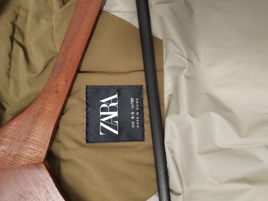 Geaca băieți cu puf Zara mărimea 130