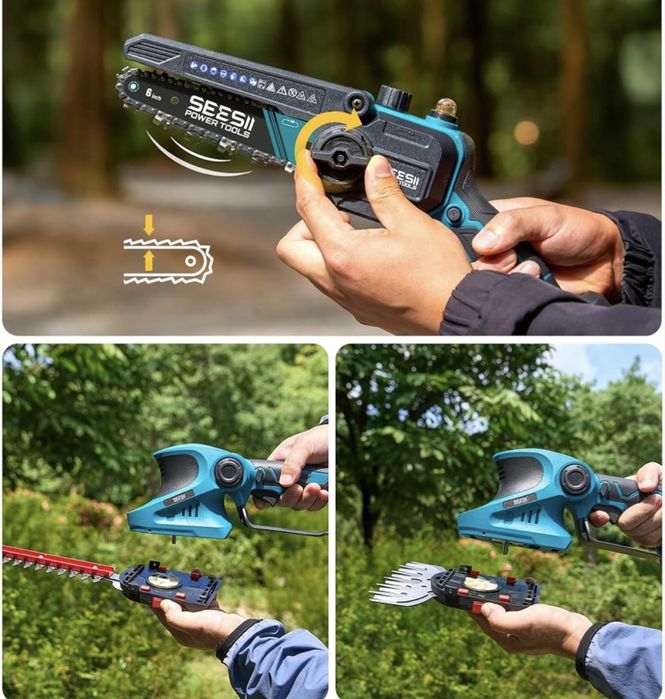 Акумулаторен Телескопичен Трион SeeSii CS400Pro