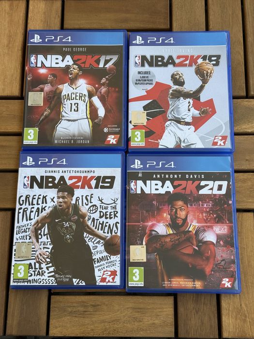 NBA 2K 17 18 19 20 - ps4