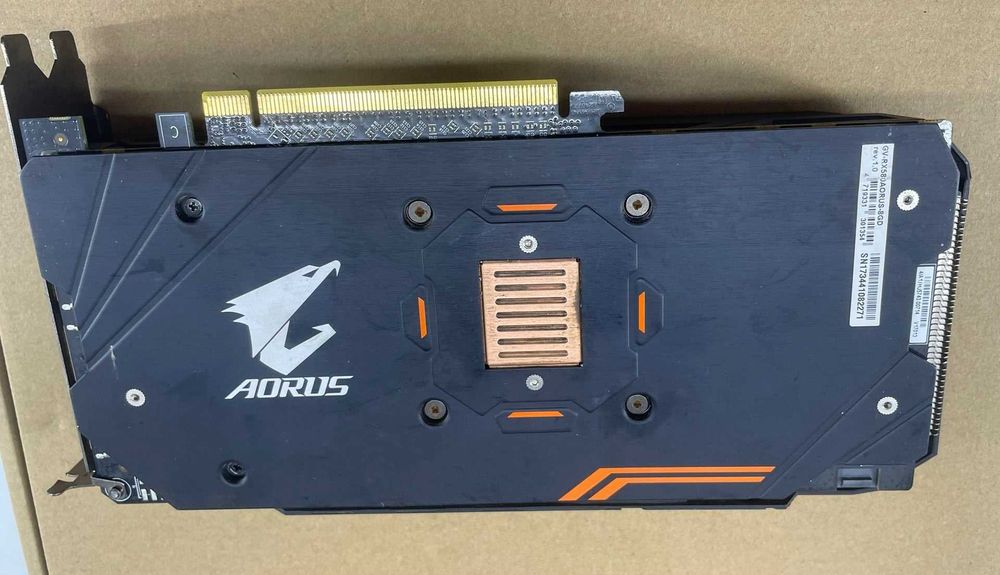 Placa video AMD RX580 8GB 256Bit Gigabyte AORUS