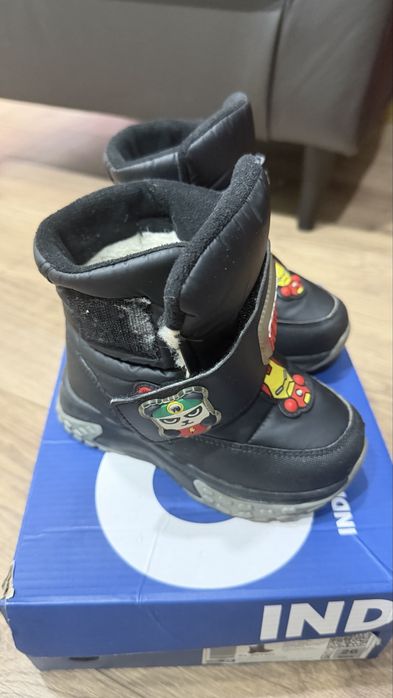 Зимние ботинки indigo kids для мальчика