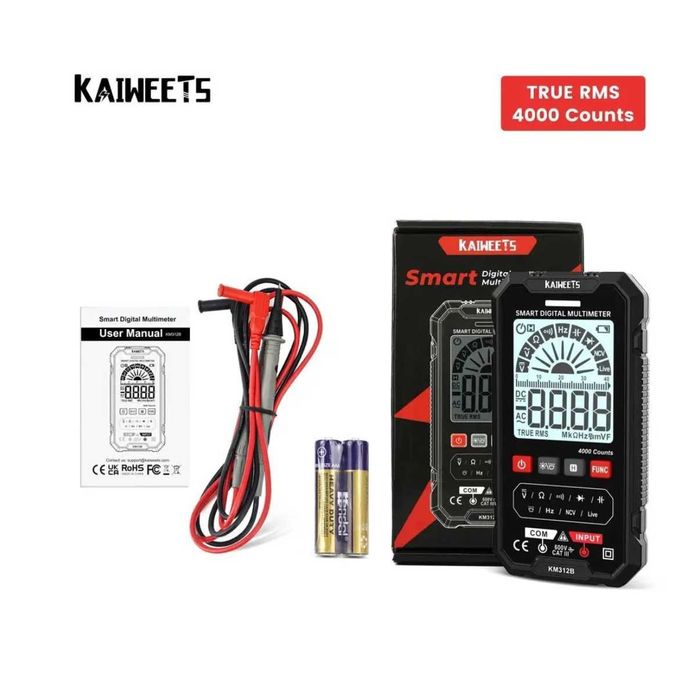 Цифровой мини-мультиметр KAIWEETS KM312B