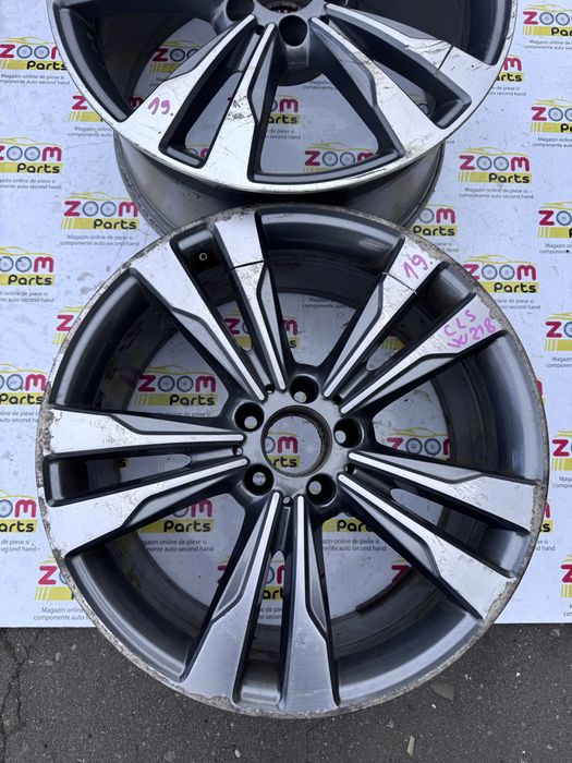 Janta aliaj bicolora originala R19 fata spate Mercedes CLS W218 2011-2017