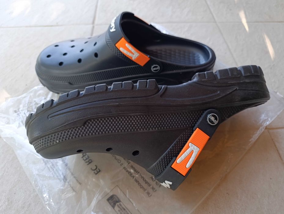 Мъжки чехли тип CROCS