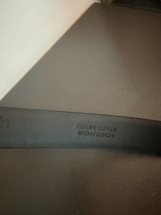 Дамски колан Calvin Klein-естествена кожа