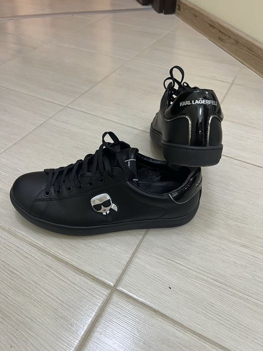 Кожени кецове Karl Lagerfeld