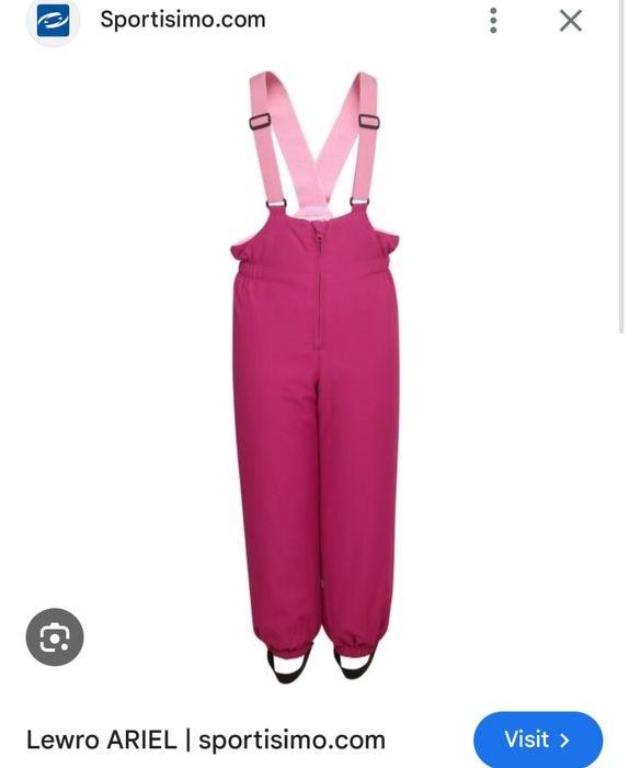 Pantaloni de ski Lewro 104/110