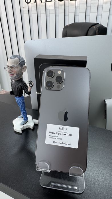 Iphone 12pro max(128)grey айфон 12 про макс Павлодар