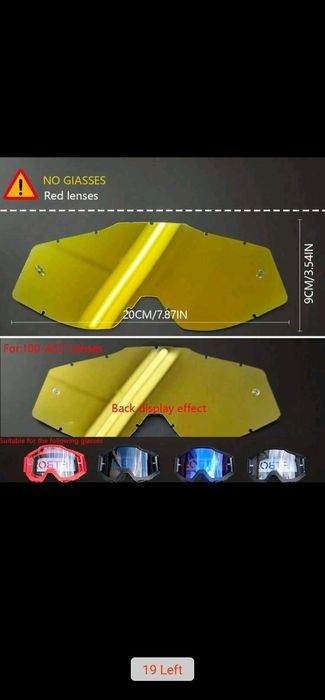 Ochelari moto atv cross 100%