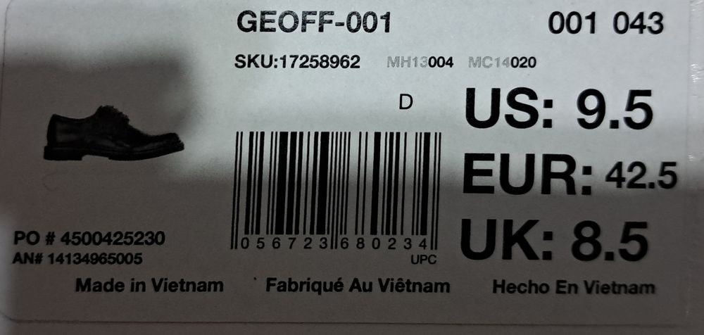 Из США оксфорды Aldo Geoff туфли