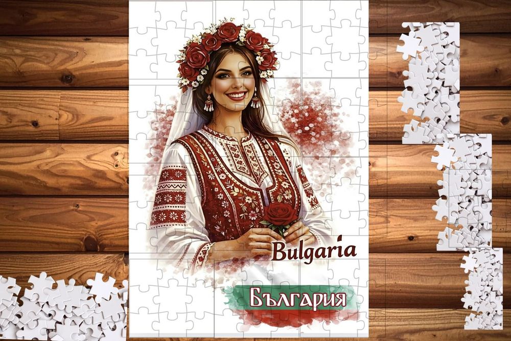 Пъзел персонализиран с име, снимки